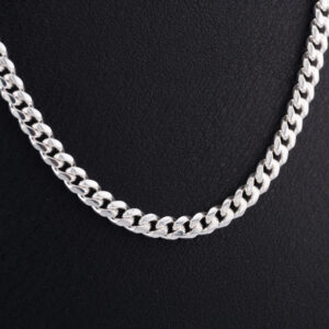CADENA DE PLATA TEJIDO CUBANO