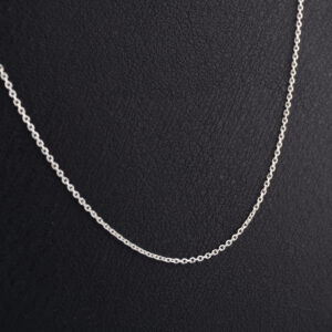 CADENA DE PLATA ESLABON REDONDO - 40CM