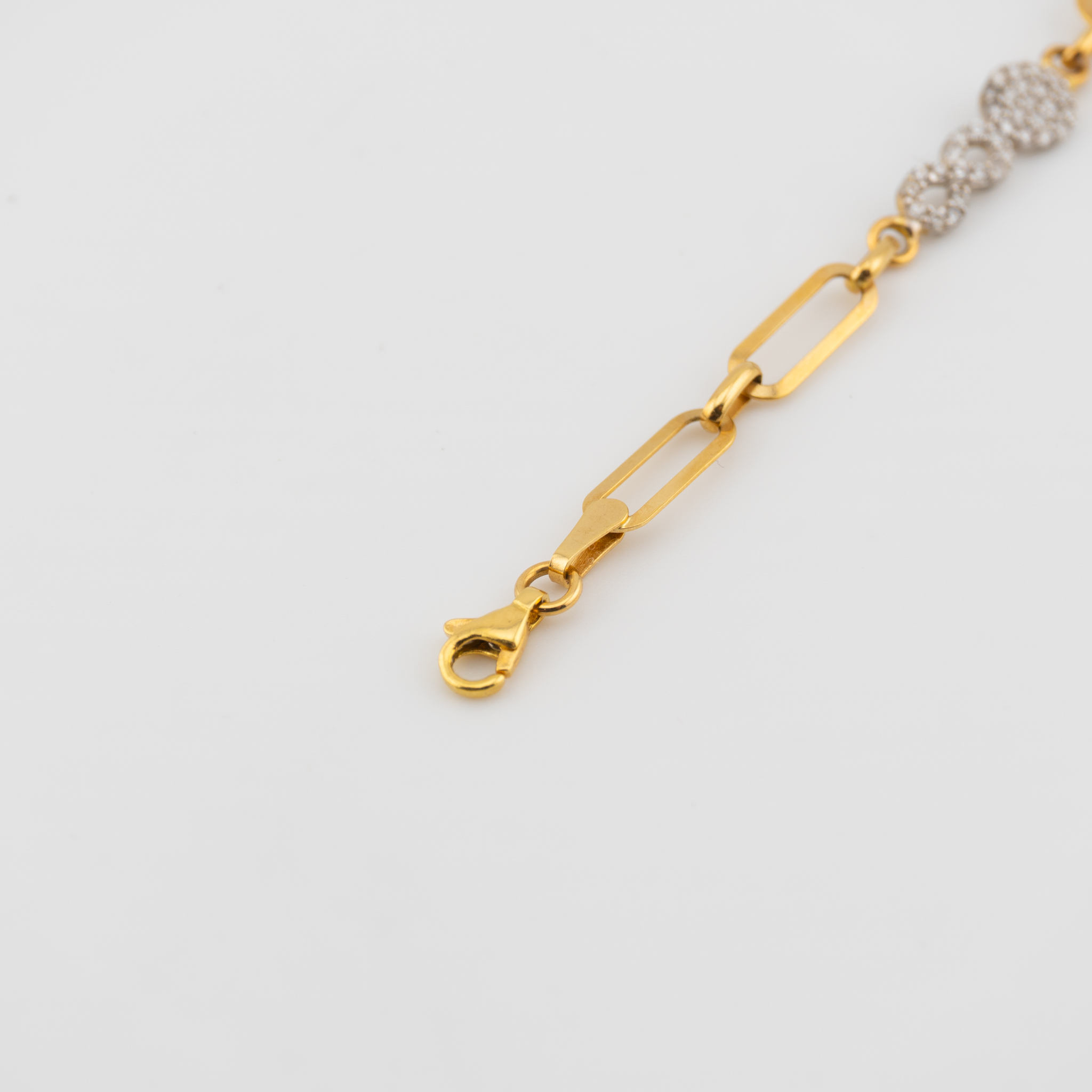 Pulsera con Infitnitos de 3 Oros - Imagen 5