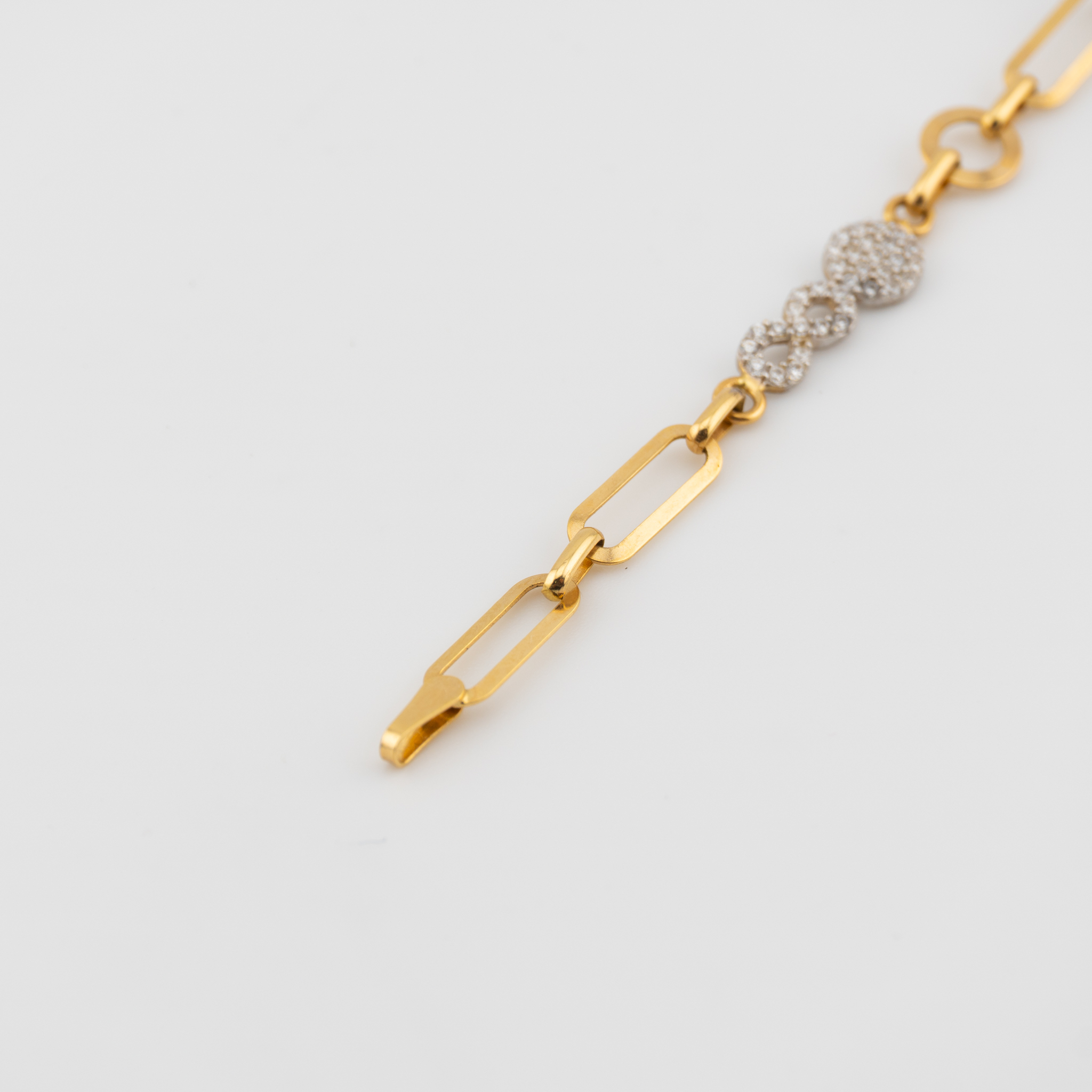 Pulsera con Infitnitos de 3 Oros - Imagen 6