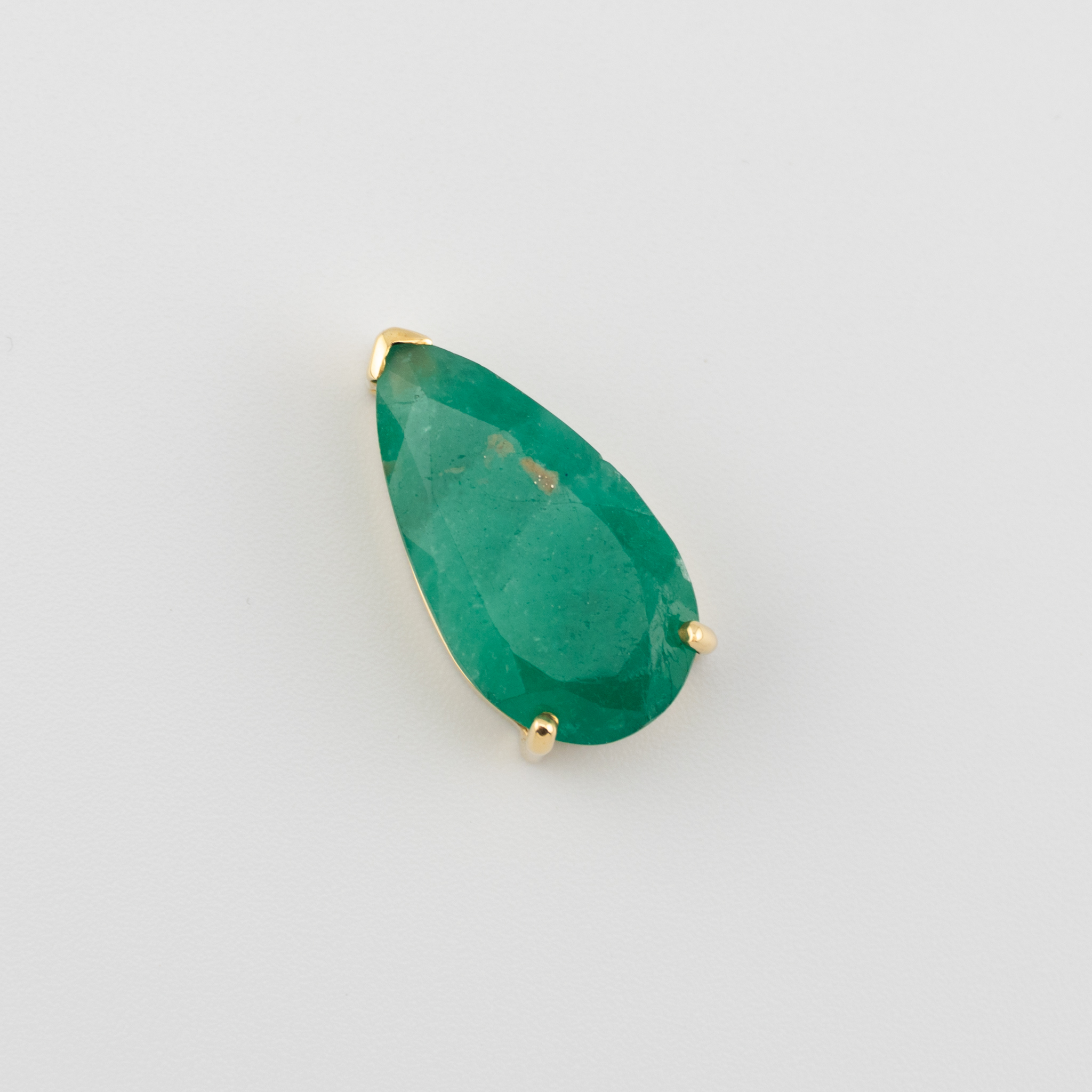 Dije con gota de Esmeralda - Imagen 2