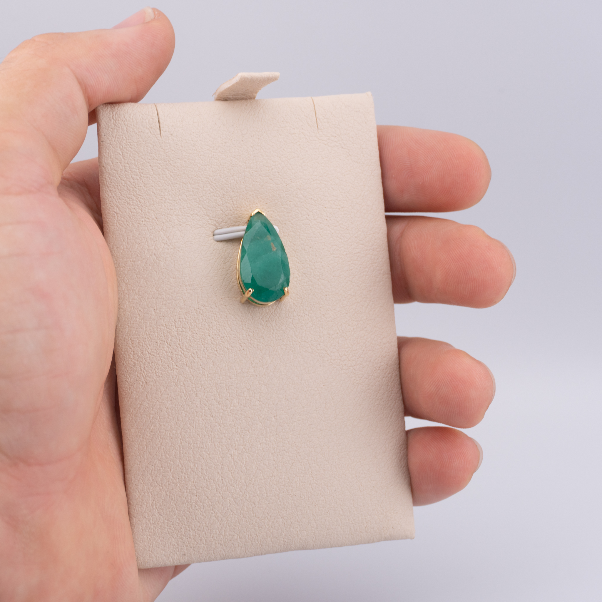 Dije con gota de Esmeralda - Imagen 5