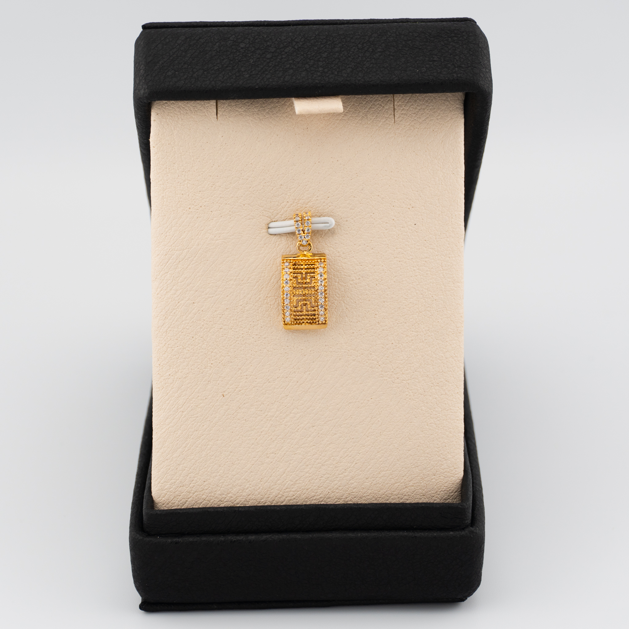 Dije Micropave con Cristales - Imagen 3