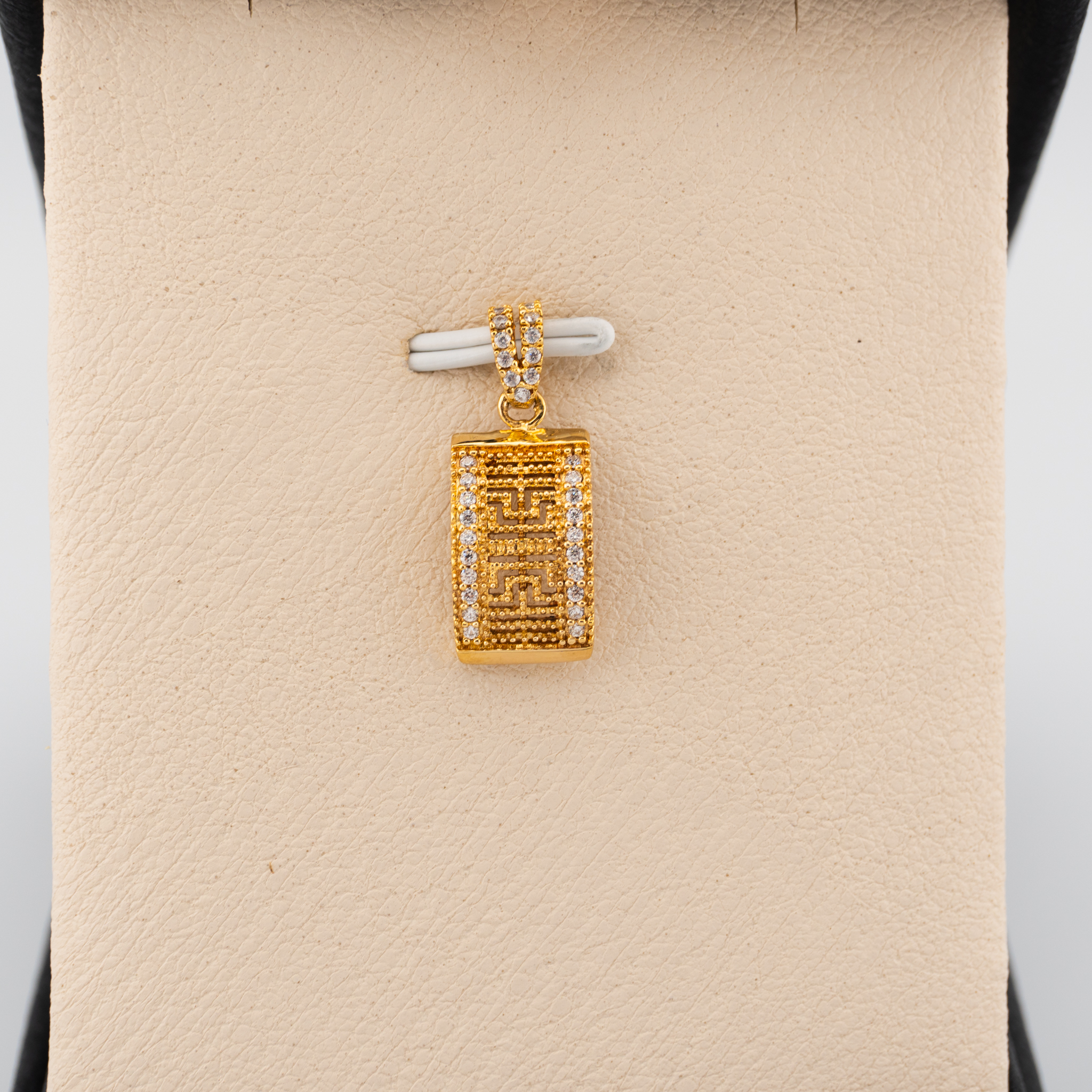 Dije Micropave con Cristales - Imagen 4