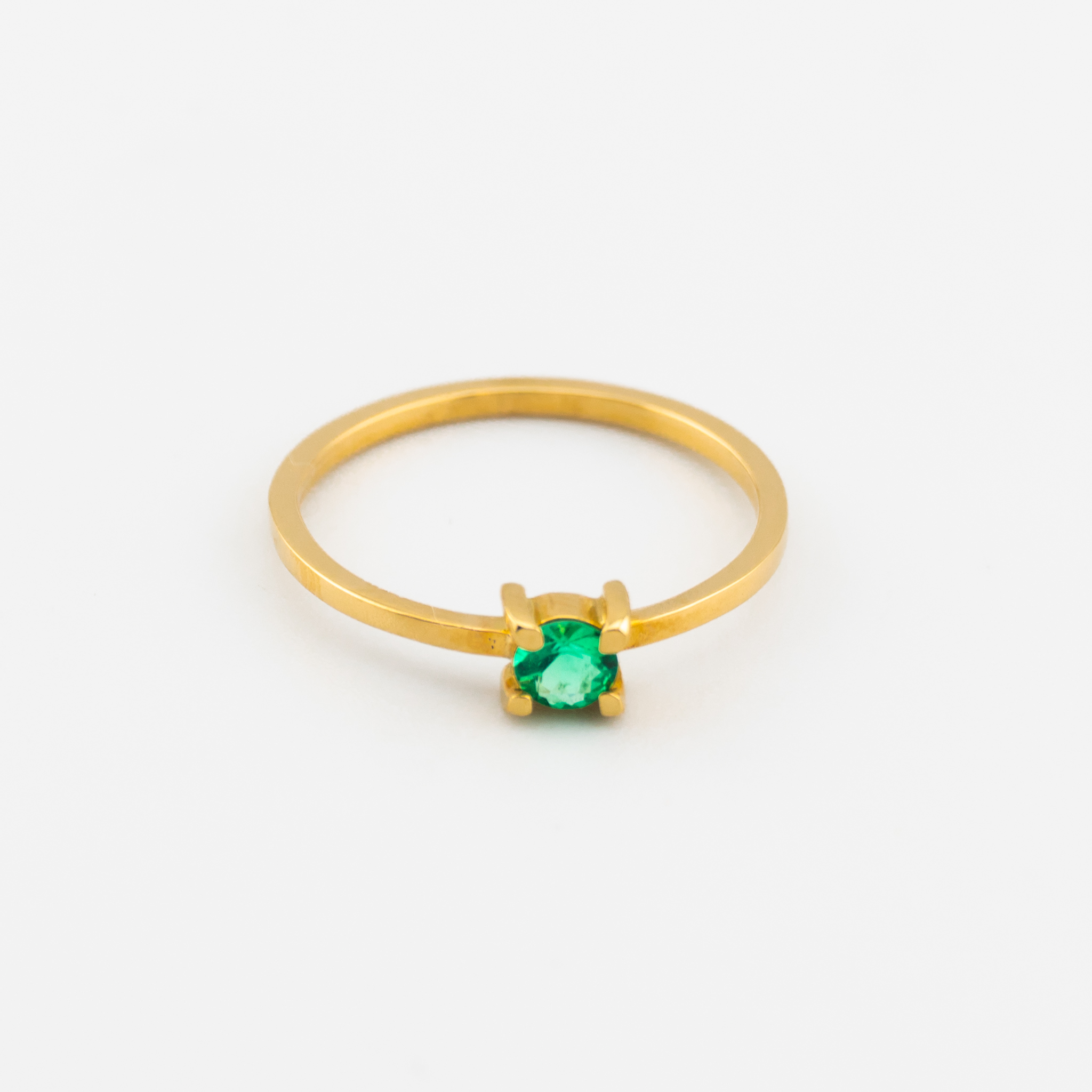 Anillo con Esmeralda - Imagen 2