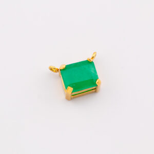 DIJE ESMERALDA 10X8.4MM